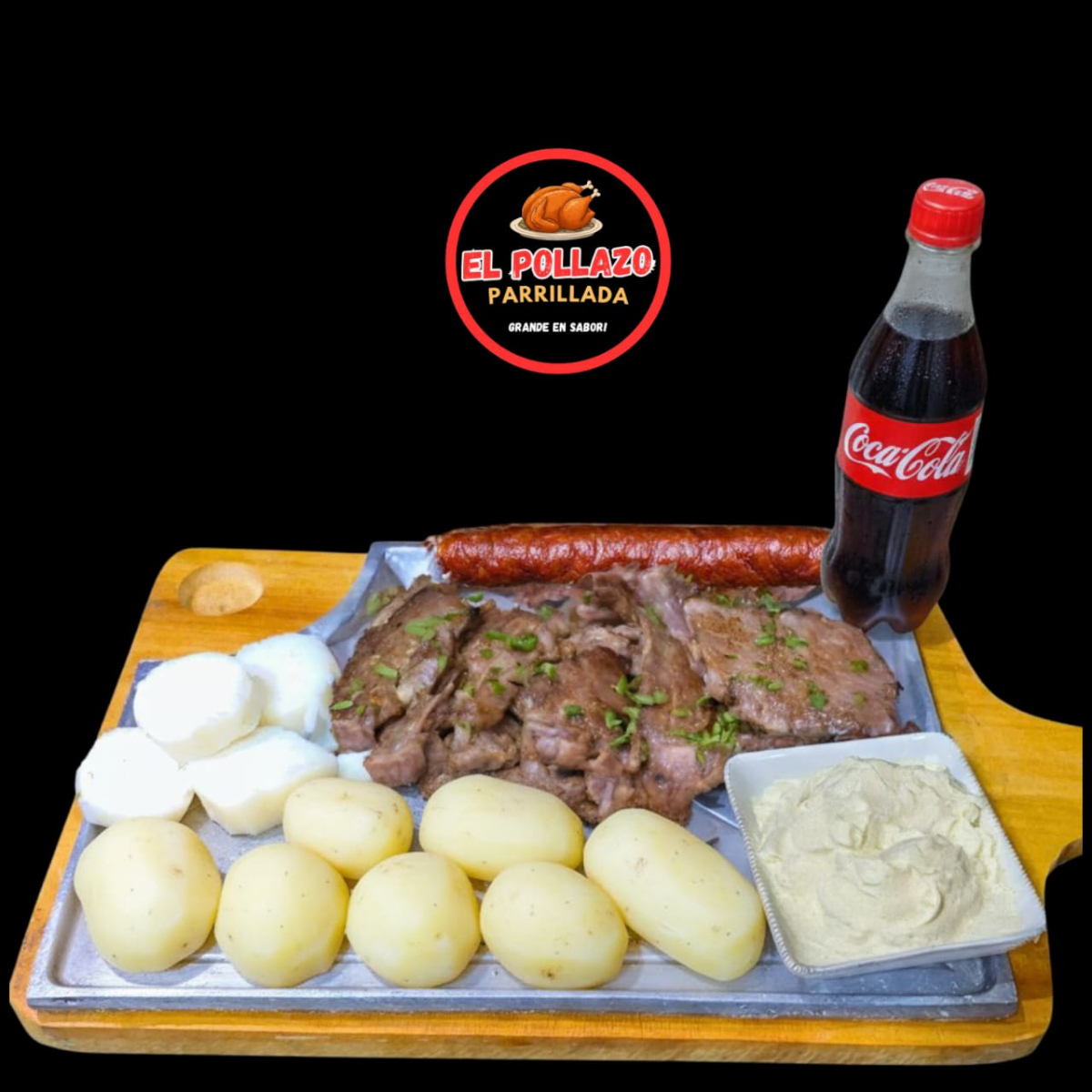 COMBO CARNE CHORIZO & GASEOSA 250 ML