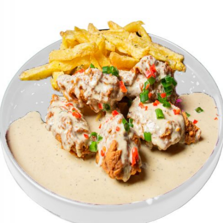 Alitas en Salsa Acevichada