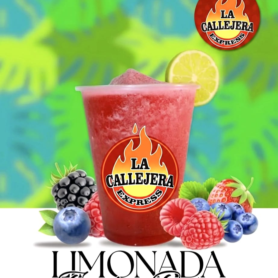 Limonada de Frutos Rojos en Agua