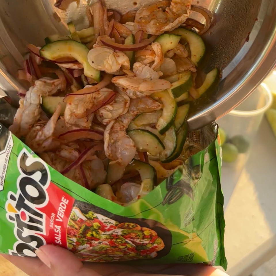 Orden de Aguachile Negro de Camaron