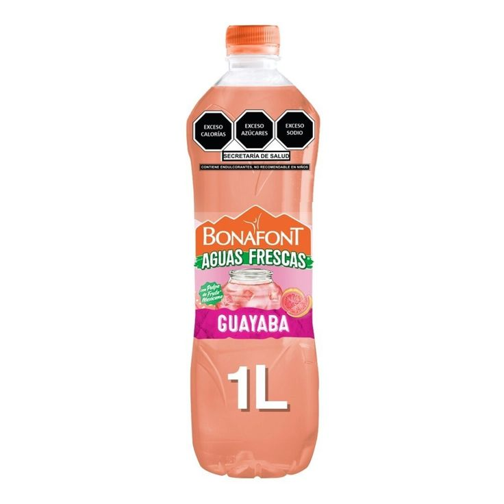 BOTELLA 1LT.AGUA DE GUAYABA BONAFONT