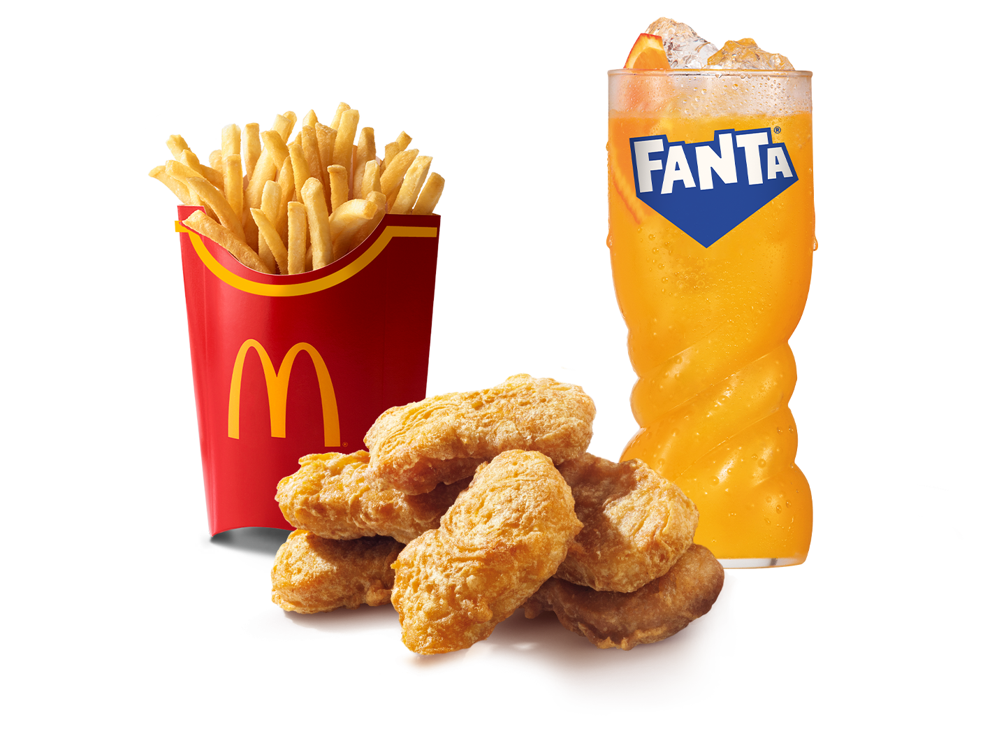 McCombo grande Chicken McNuggets 6 unidades