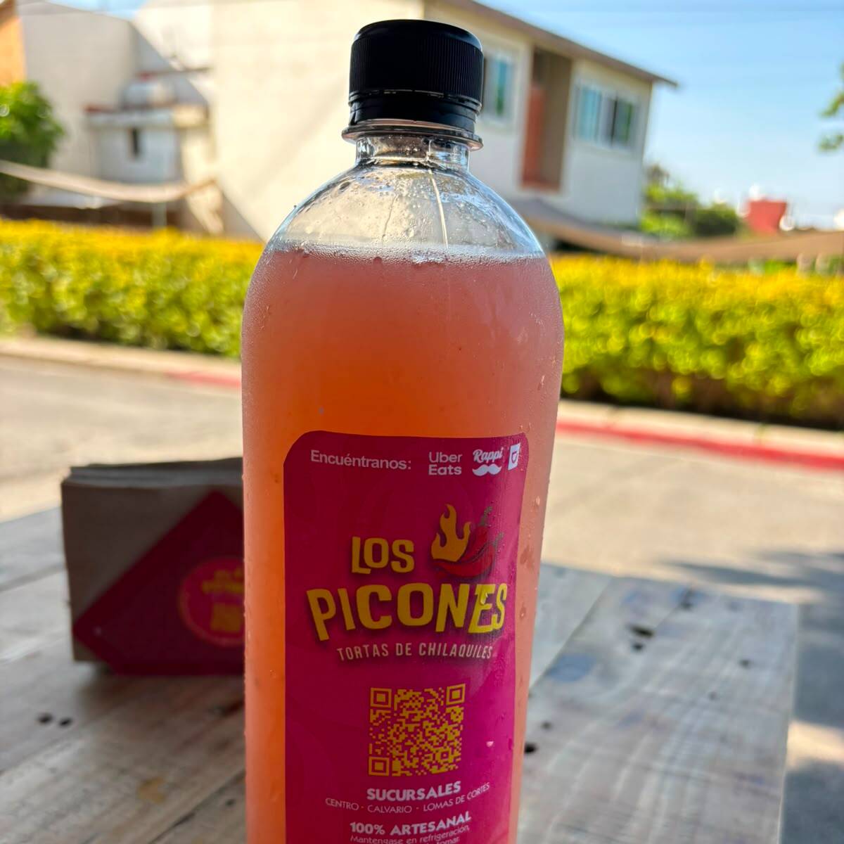 Fresa con Limón Medio Litro
