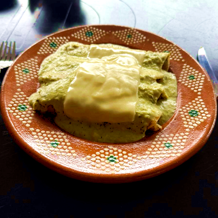 Enchiladas Suizas Verdes