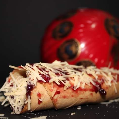 Mermelada de Fresa y Queso Philadelphia o Bola.