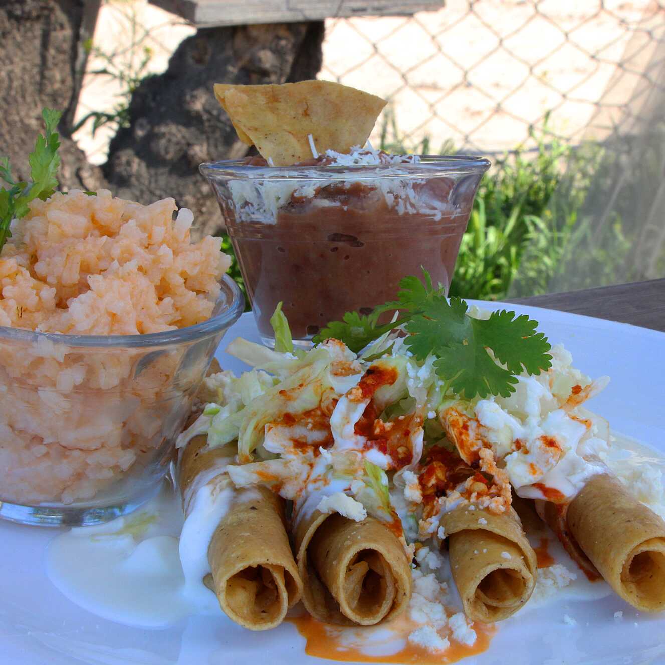 Orden de 4 Flautas de Pollo