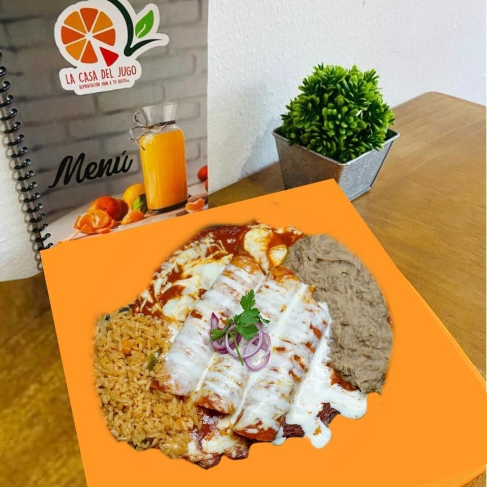 Enchiladas rojas dulces