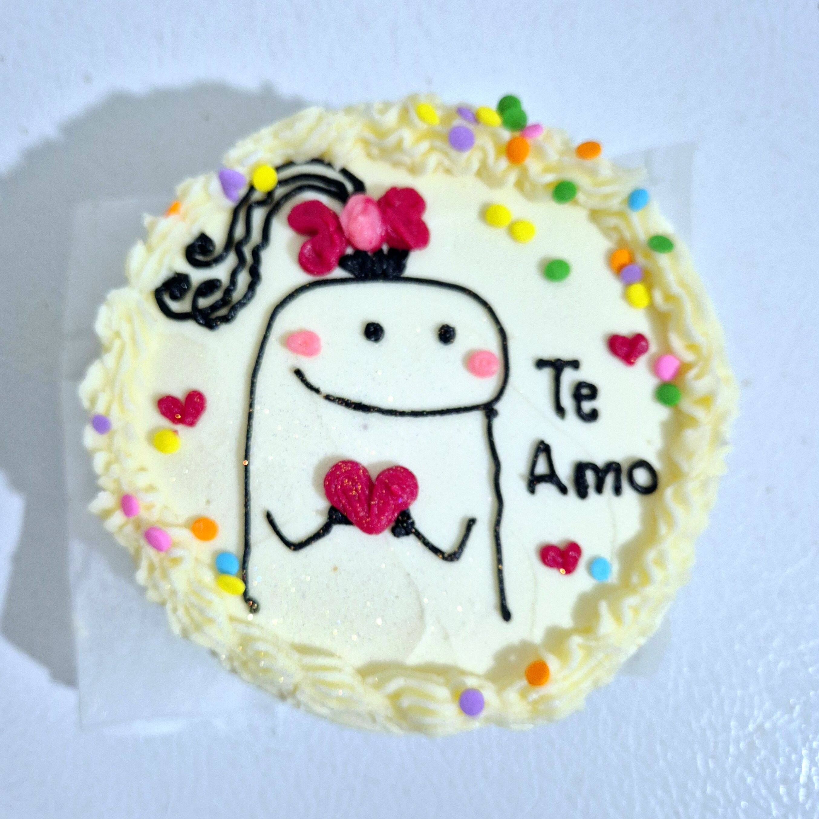 Pastel Personal Te Amo (Monita)