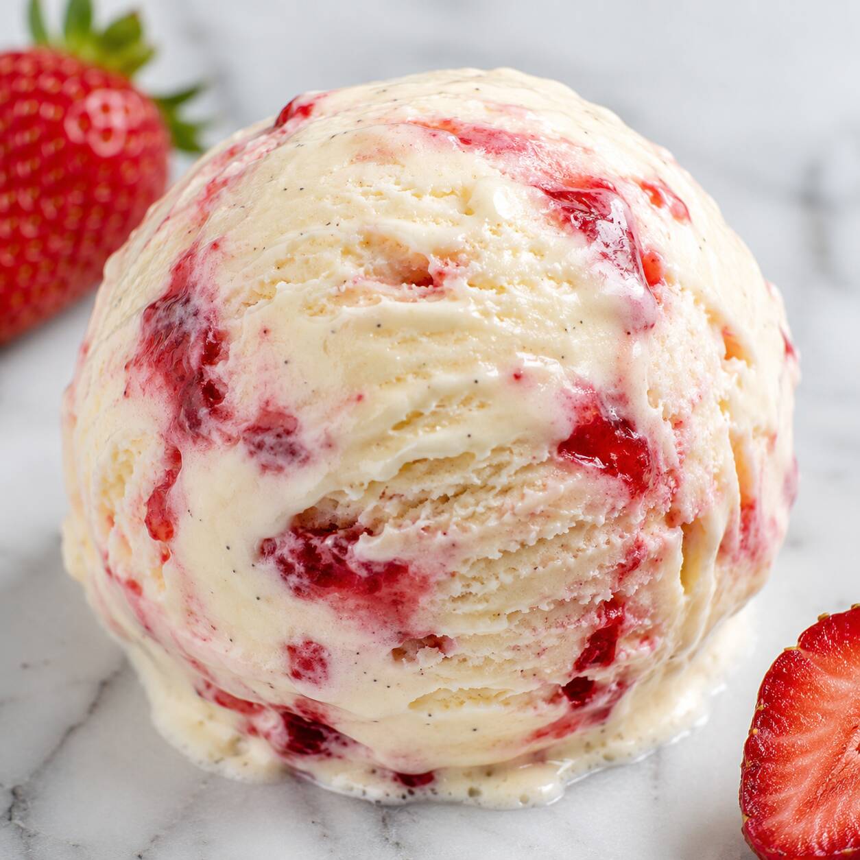 Helado FresaVainilla