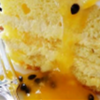 Torta de Maracujá- 1 Fatia