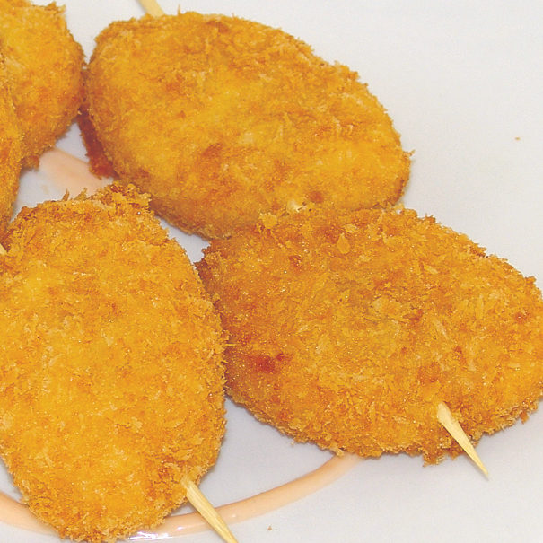 Kushiages de Plátano (3 Piezas)
