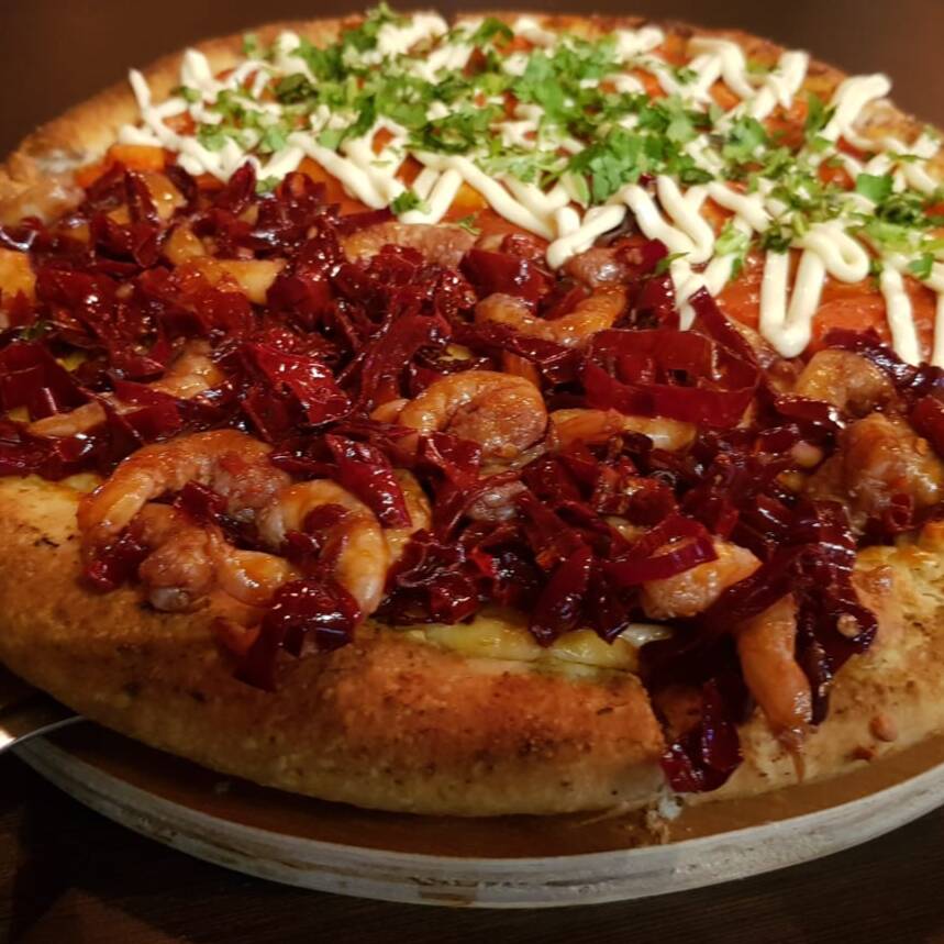 Pizza Camarones