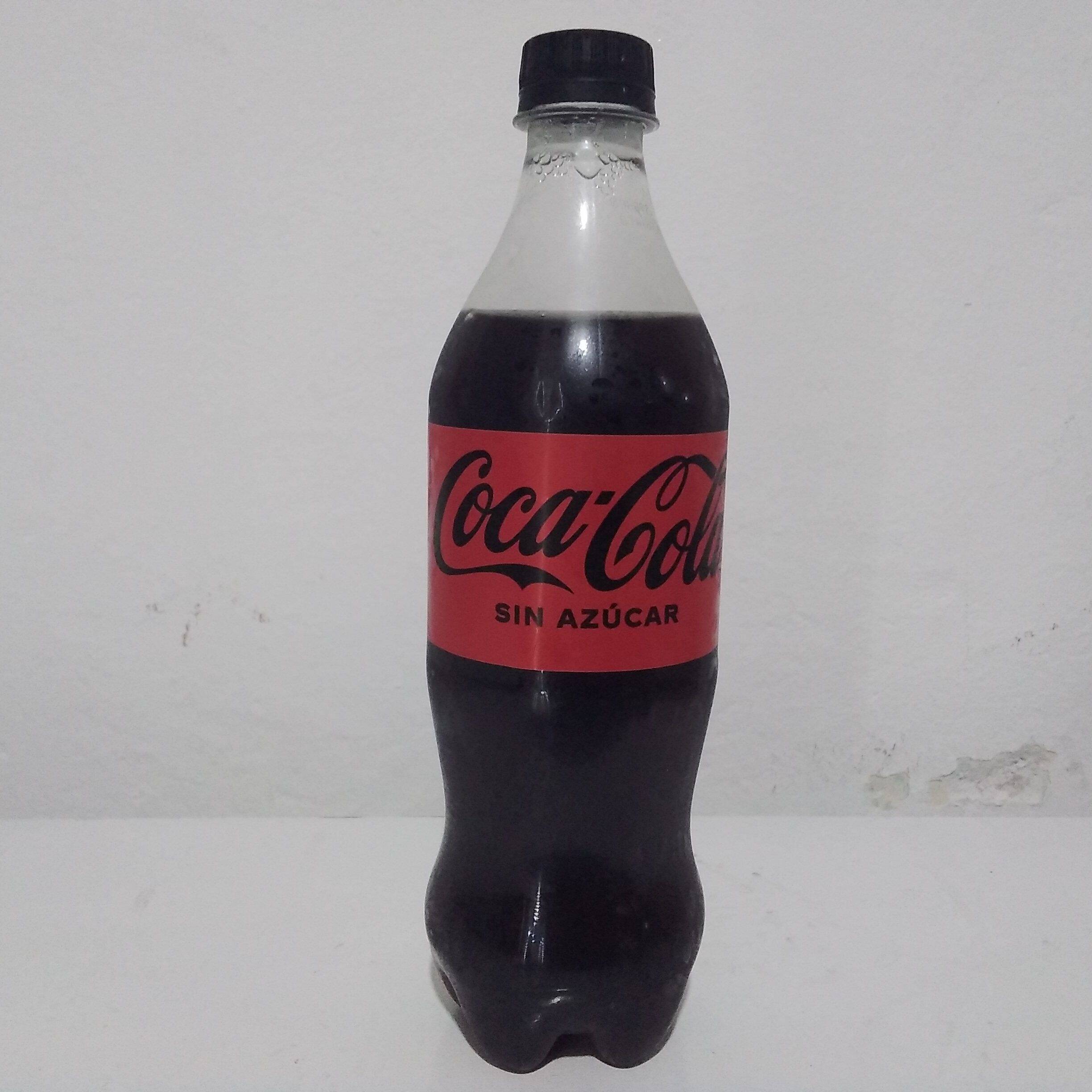 Cocacola sin azucar 600ml