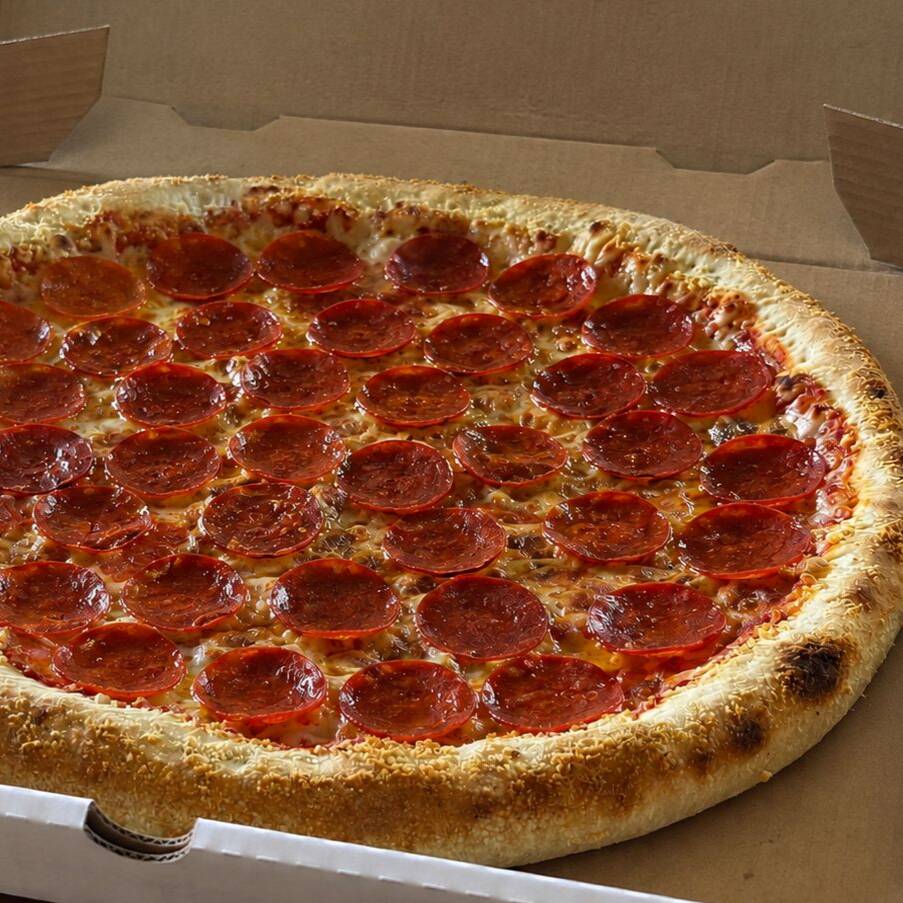 PEPPERONI CON ORILLA DE QUESO