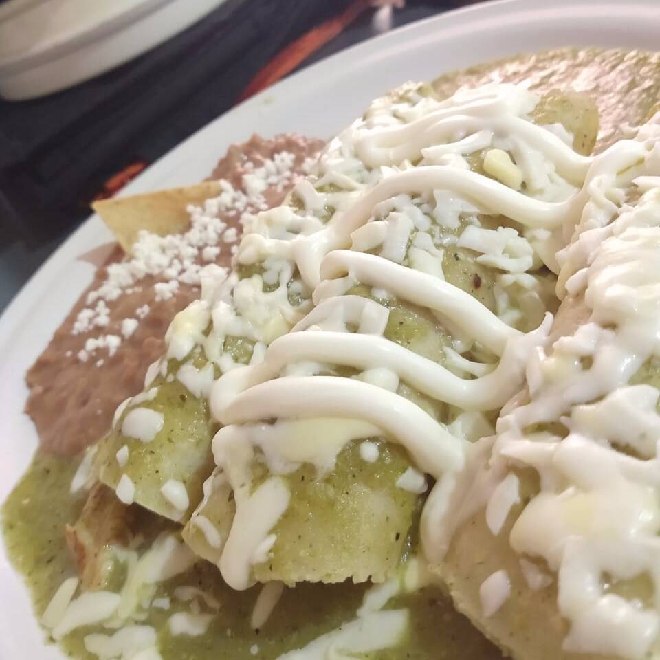 ENCHILADAS VERDES