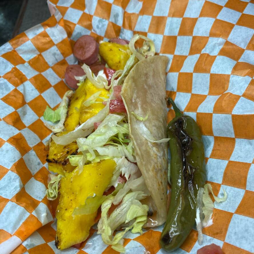 Quesadilla Hawaiana
