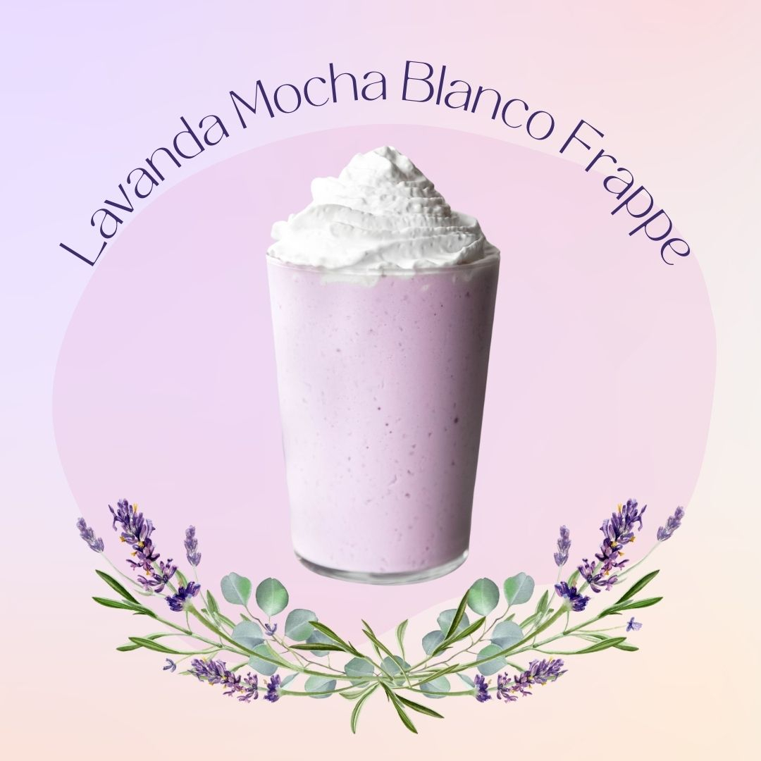Frappe Lavanda Mocha Blanco