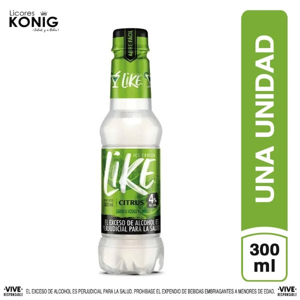Like Aperitivo Sabor Vodka Limon