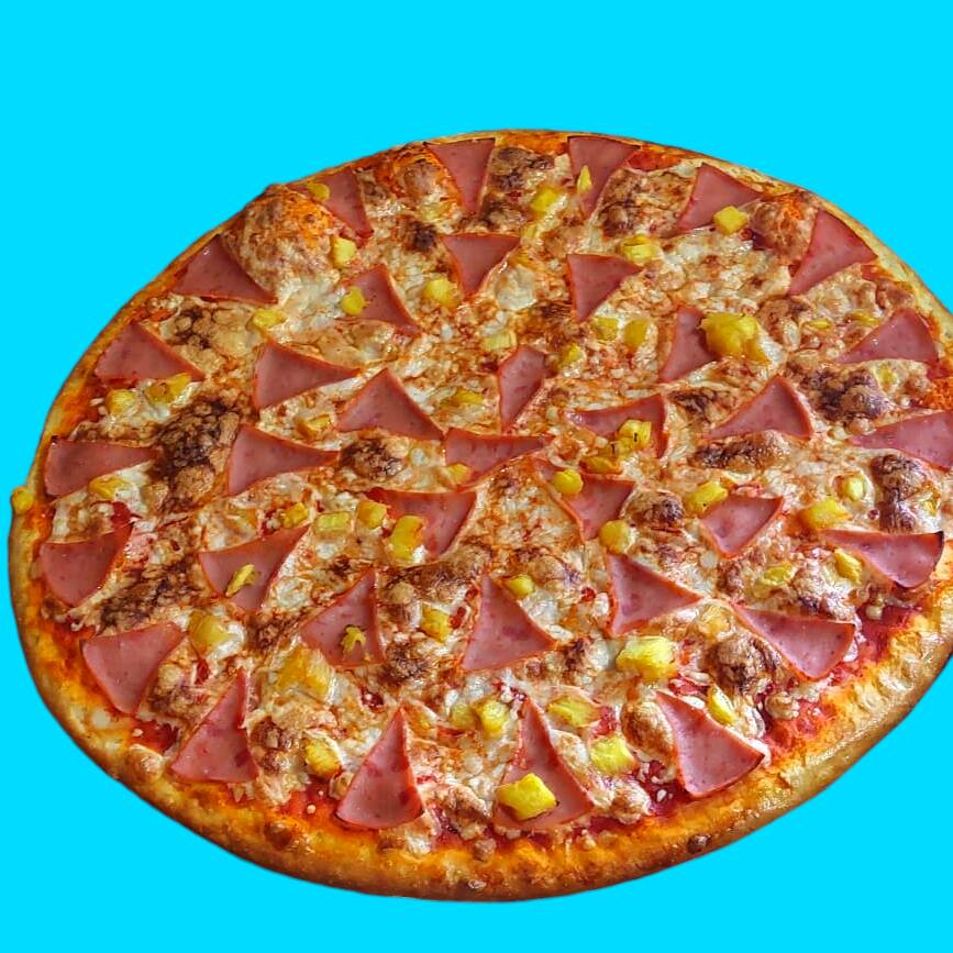 Pizza extra grande de 3 ingredientes + pizza de 8