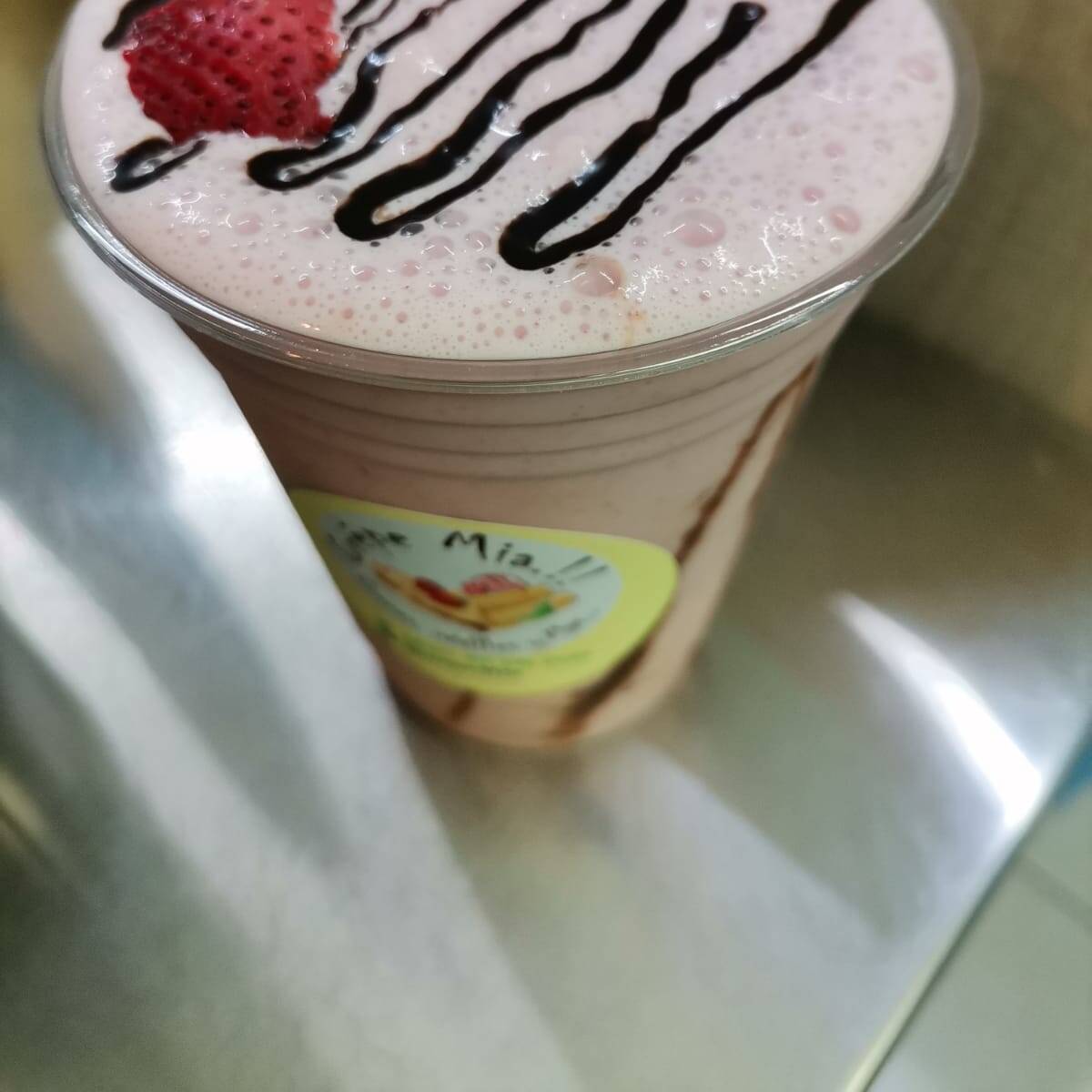 Malteada de Fresa