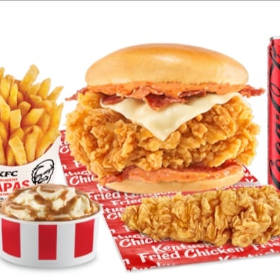 MegaCombo Chipotle Bacon Burger+Ke-Tira