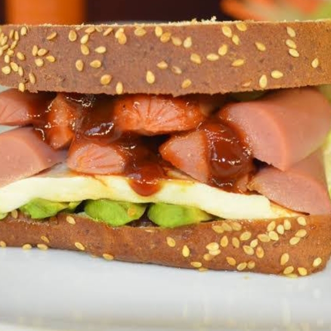 SANWICH DE SALCHICHA