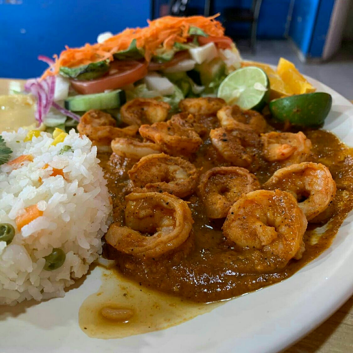 Camarones a la Diabla