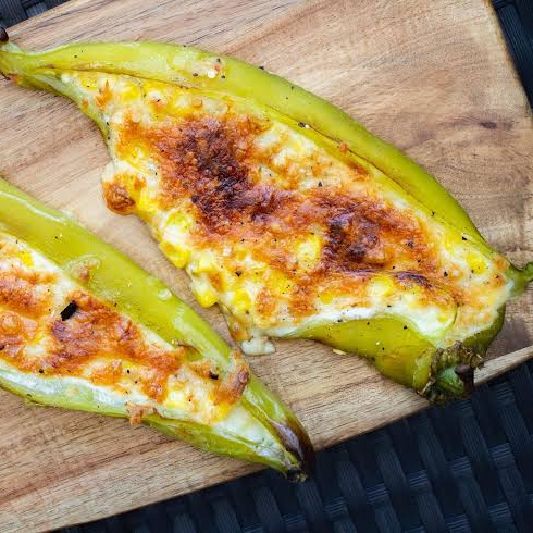 chile chilaca con queso