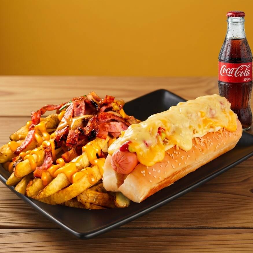 Combo Perro + Fries + Bebida