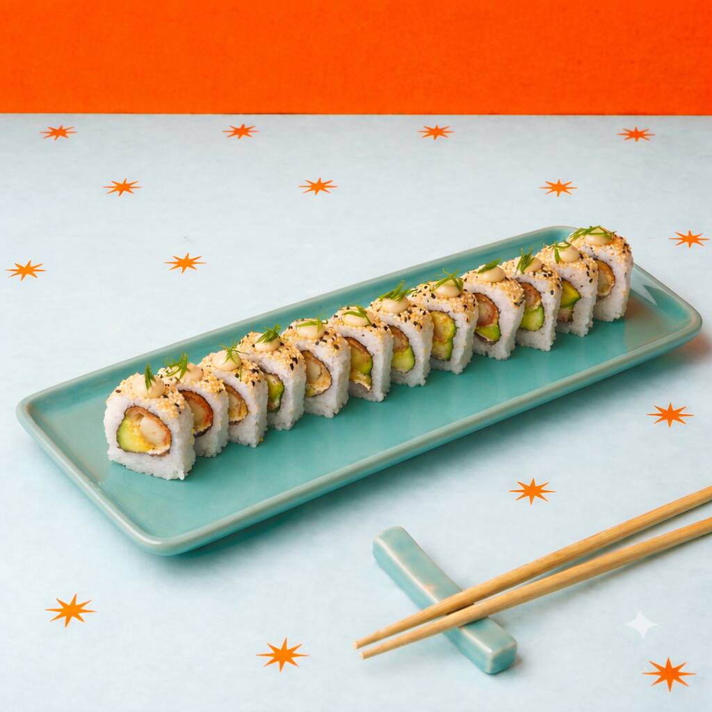 12 Bocados Sushi Palmito Fantasy