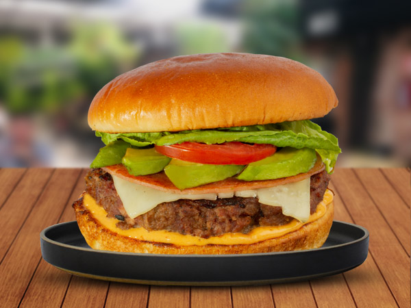 Burger Cheese and BBQ