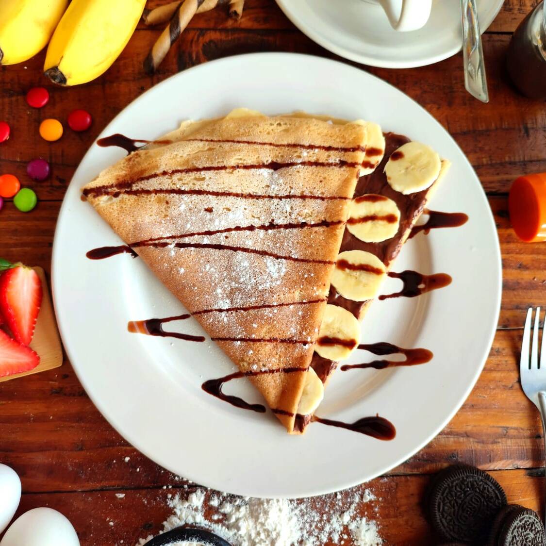 2 Crepas + 2 Frappes
