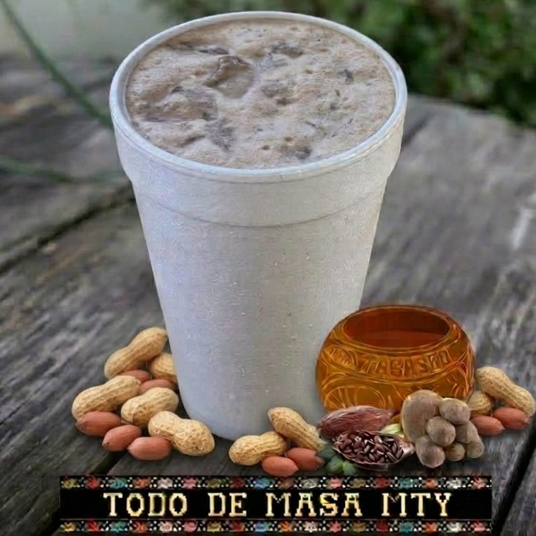 Litro de Pozol con Cacahuate Preparado