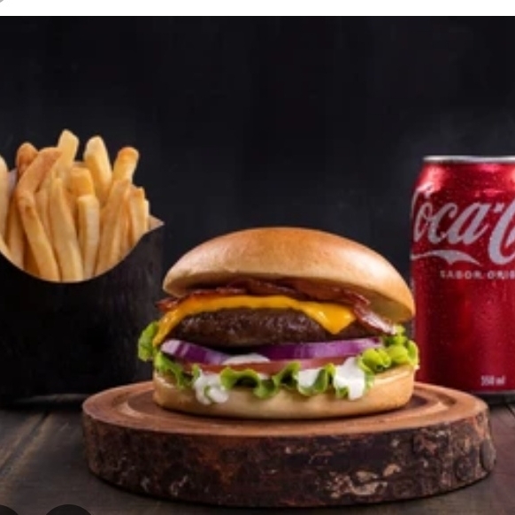 Combo 1 Hamburgesa Sencilla