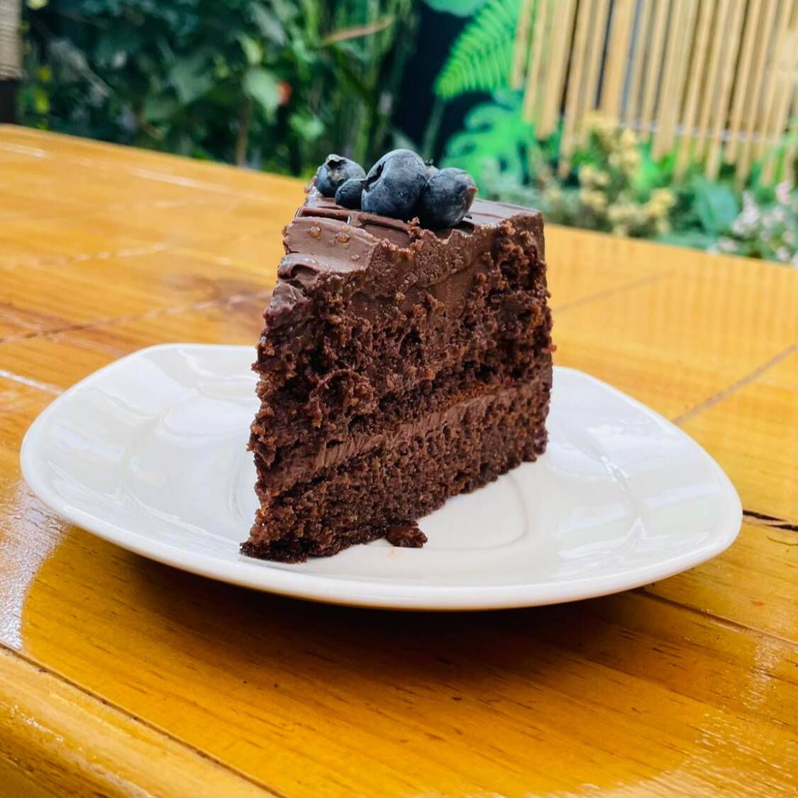 Rebanada de Pastel Doble Chocolate