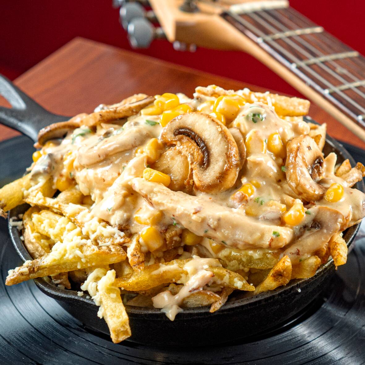 Champis Paradise (Pollo y Champiñones)
