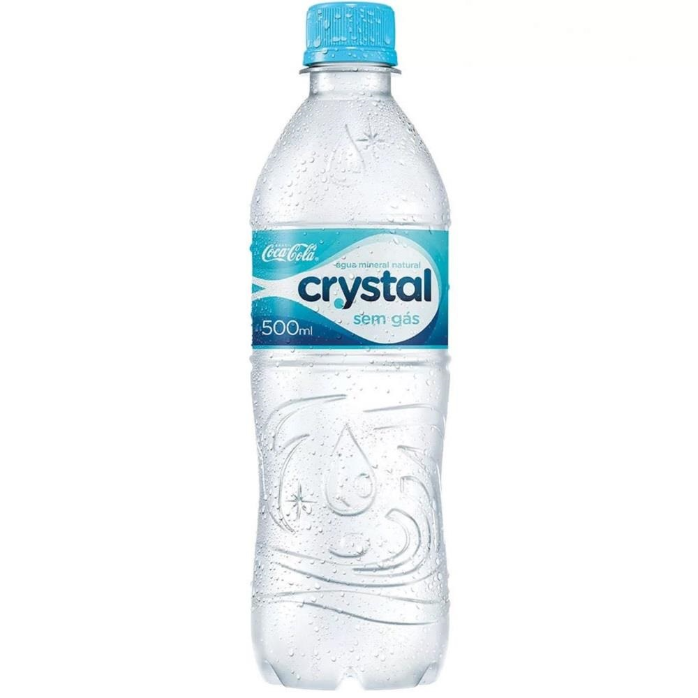 Garrafa d' água mineral sem gás 500ml