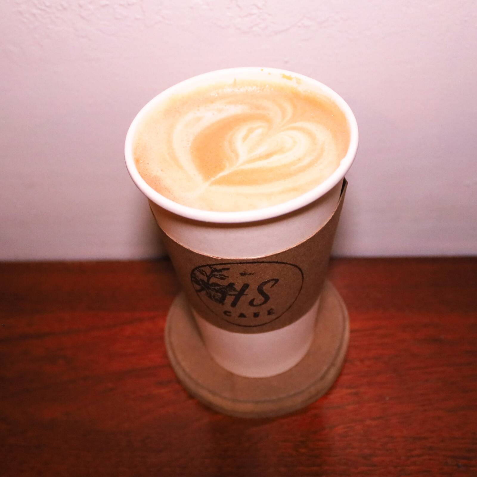 Latte con Jarabe Regular