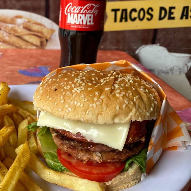 Hamburguesa clásica