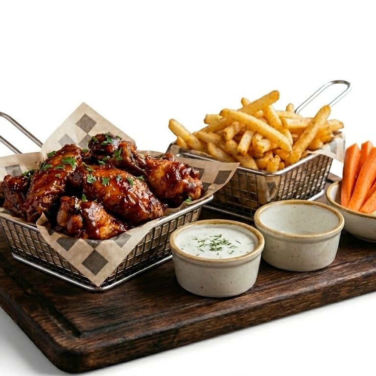 1/2kg de Boneless BBQ con aderezo extra