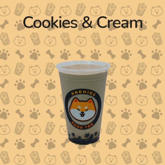 YOGURT FRAPPE COOKIES AND CREAM