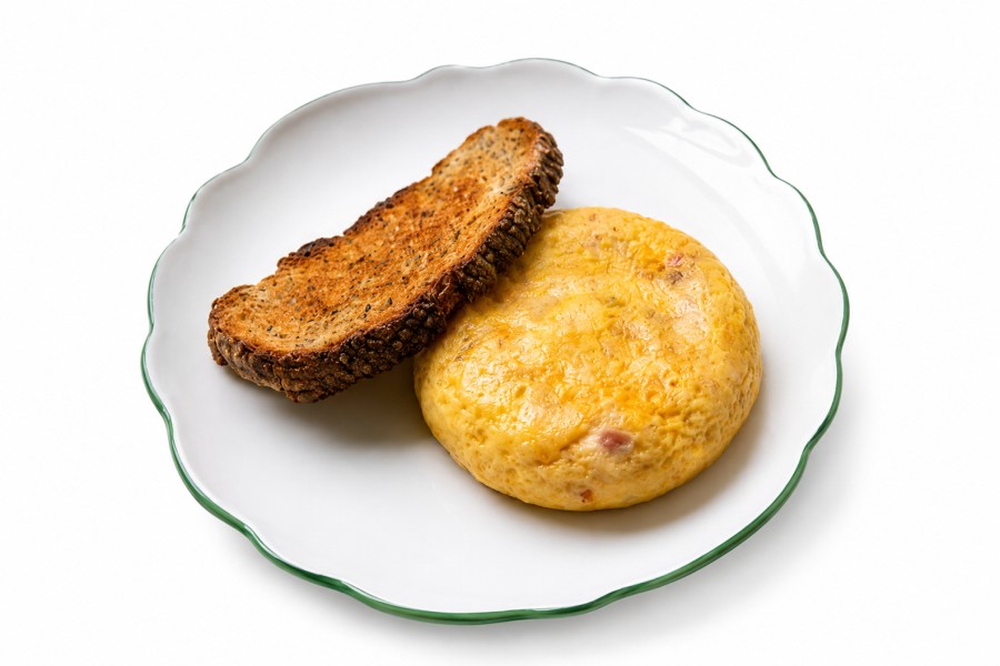 TORTILLA ESPAÑOLA CASERA CON PAN TG