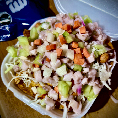 Tostilokos con Ceviche
