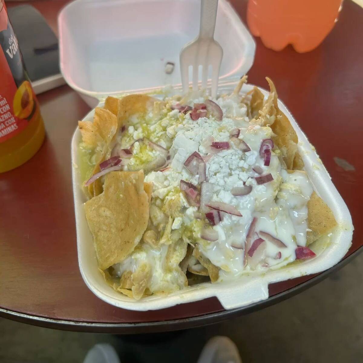 Chilaquiles verdes