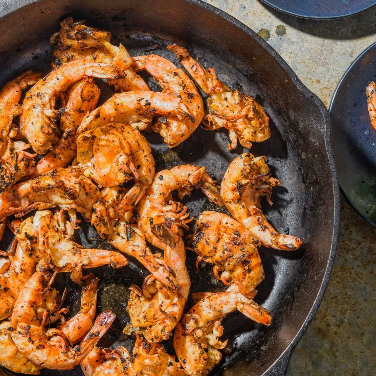 Docena de Camarones Sarandeados