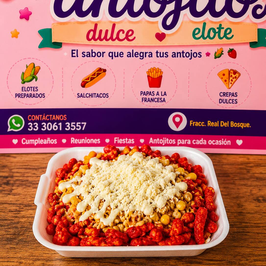 ELOTES ESPECIALES DORITOS CON RAMEN