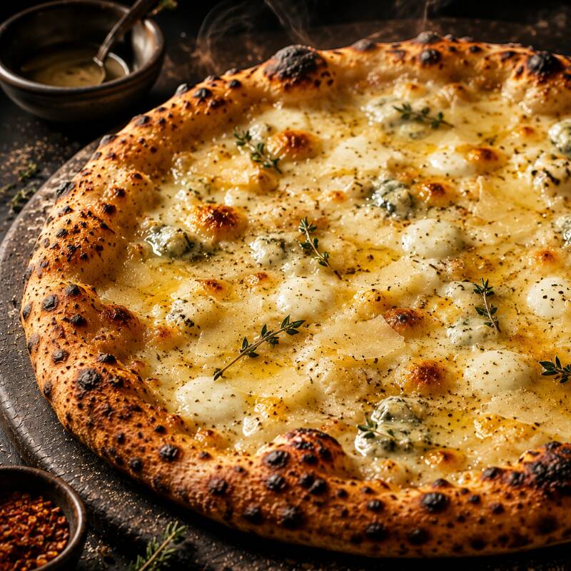 Pizza de Quesos