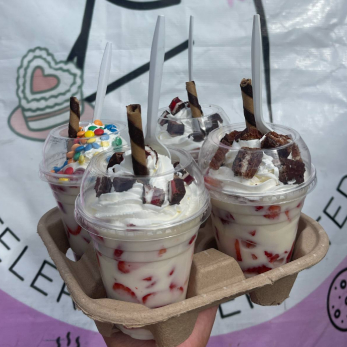 Fresas con Crema Medianas con Bubulubu