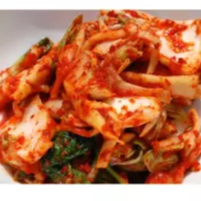 Conserva de acelga fermentada feita na casa. 100g