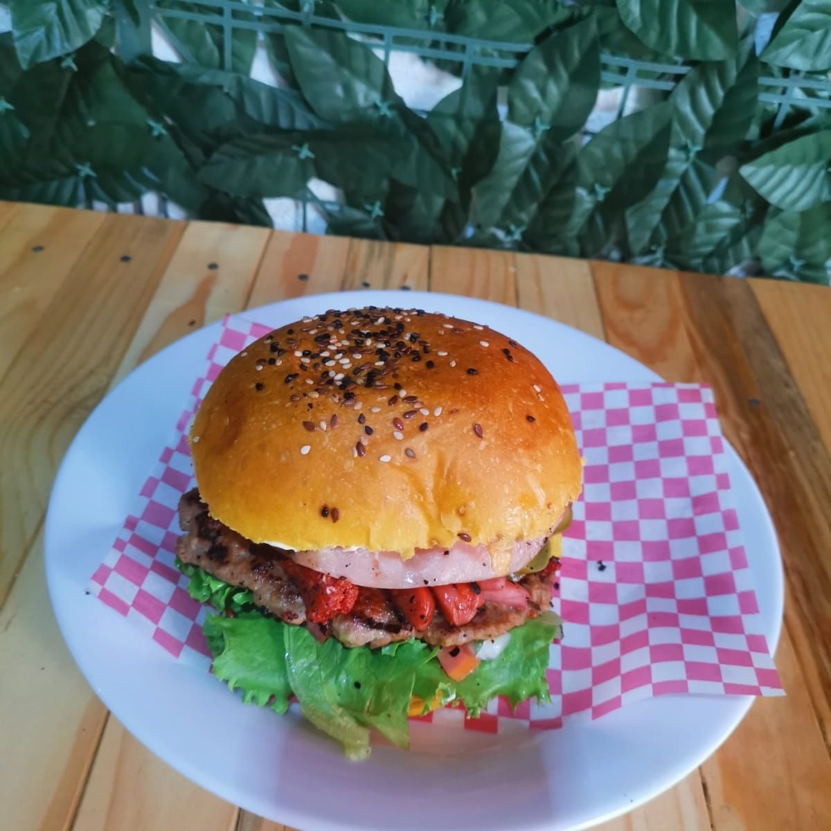 Hamburguesa Hawaiana